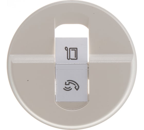 Лицевая панель Legrand Программа Celiane розетки RJ 45 Кат. № 0 673 44/45 слоновая кость 066235