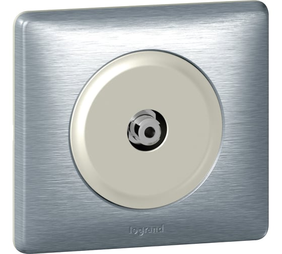 Лицевая панель Legrand Программа Celiane TV розетки Кат. № 0 673 80/81/82/86/87 титан 068582
