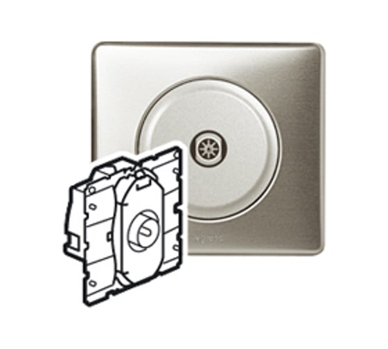 Проходная розетка TV механизм Legrand Celiane 67386 1