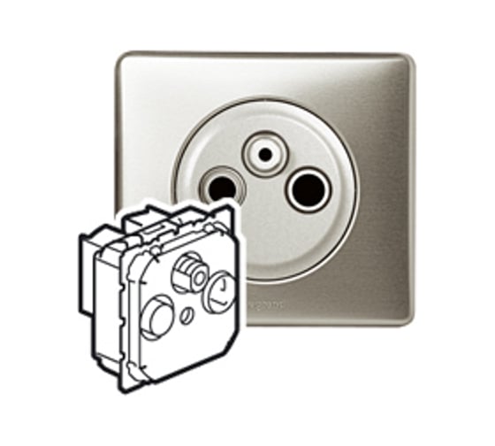 Розетка TV-FM механизм Legrand Celiane 67383