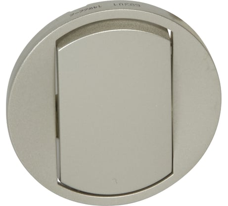 Лицевая панель Legrand Программа Celiane выключатель 1-полюсный / переключатель Кат. № 0 670 01/02/05/31/32 титан 068301