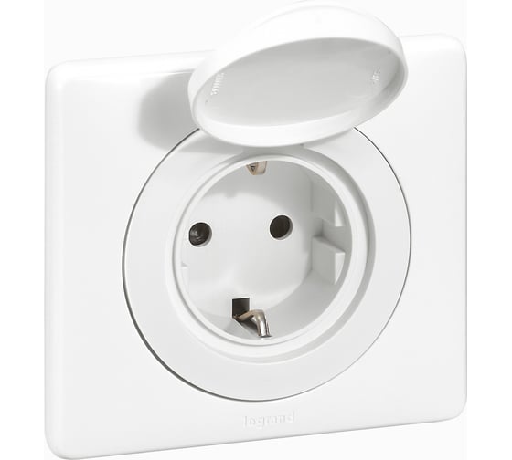 Рамка Legrand 1 пост Программа Celiane IP 44 белый 069071
