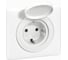 Рамка Legrand 1 пост Программа Celiane IP 44 белый 069071 2