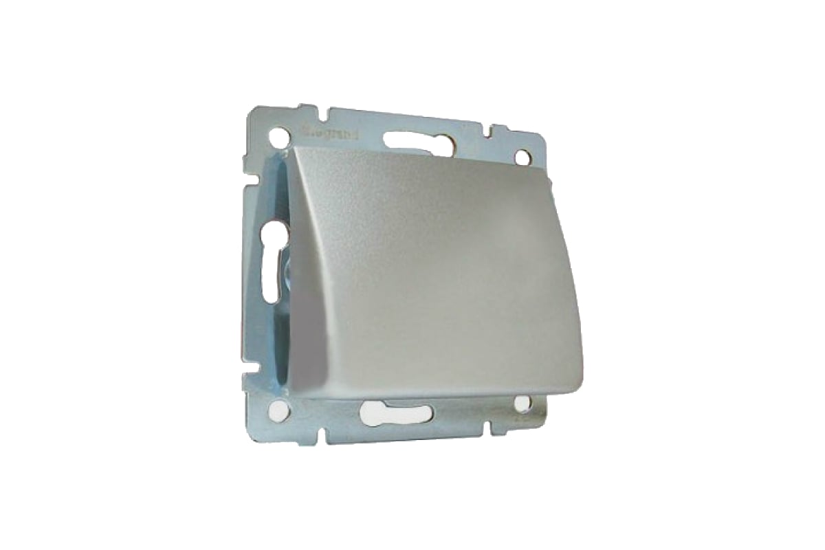 Заглушка с выводом кабеля, алюминий Legrand Valena 770147 - выгодная ...