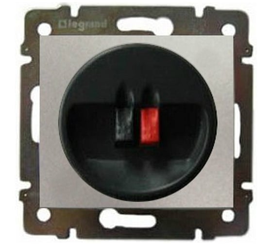 Акустическая розетка, алюминий Legrand Valena 770223