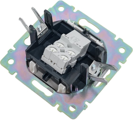 Розетка Legrand телефонная RJ11 Legrand Valena алюминий 694347