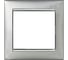 Рамка Legrand 1 пост Valena алюминий/серебряный штрих 770351 1