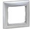 Рамка Legrand 1 пост Valena алюминий/серебряный штрих 770351 3