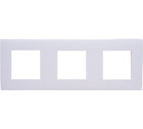 3-постовая рамка LK Studio белый LK45 854304-1