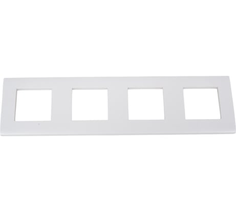 4-постовая рамка LK Studio белый LK45 854404-1