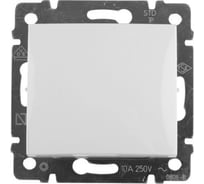 Одноклавишный двухполюсный выключатель, белый Legrand Valena 774402