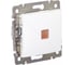 Переключатель Legrand одноклавишный с индикацией Legrand Valena 10А 250В схема 6T безвинтовые зажимы белый 774425 3