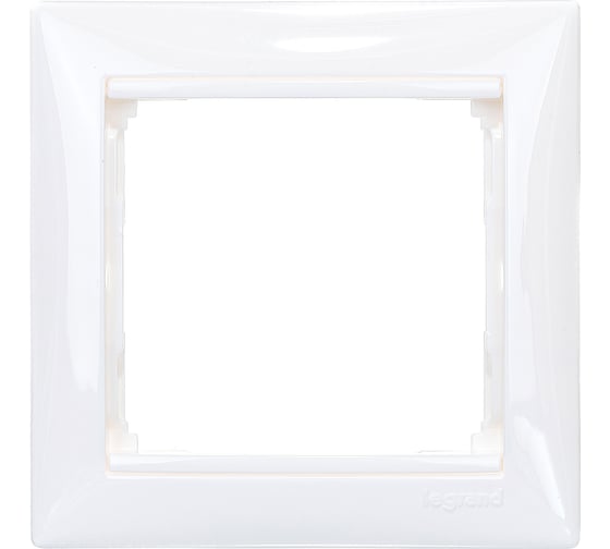 Рамка Legrand 1 пост Valena белый 774451