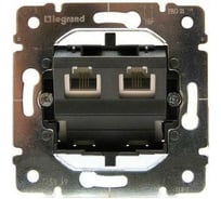 Механизм двойной телефонной розетки, RJ11 Legrand PRO 21 775939