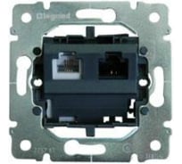 Механизм двойной розетки, RJ11+RJ45 Legrand PRO 21 775781