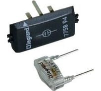 Лампа подсветки выключателей, зеленая + вставка Legrand PRO 21 775894