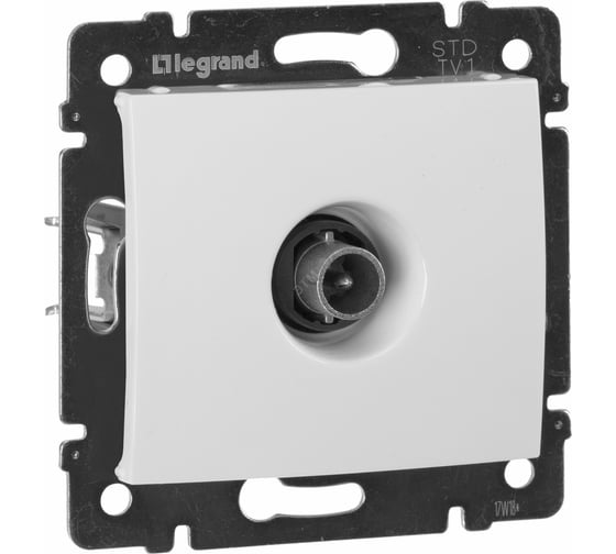 Телевизионная розетка Legrand, Valena белая 1.5 дБ 774429 694284