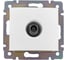 Розетка Legrand TV (телевизионная) Legrand Valena оконечная белый 694276 1