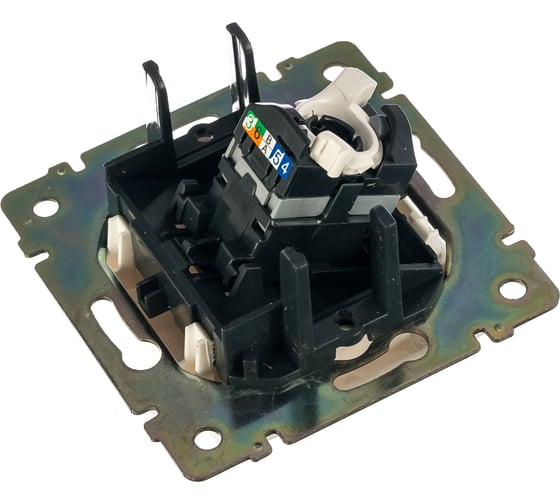Розетка Legrand компьютерная RJ45 категория 5e UTP Legrand Valena монтаж на винтах белый 774238