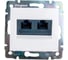 Розетка Legrand компьютерная двойная RJ45 категория 5e UTP Legrand Valena монтаж на винтах белый 774239 3