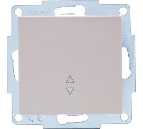Проходной выключатель Lezard VESNA крем 742-0388-105
