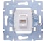 Компьютерная розетка Lezard VESNA белая 742-0288-139 3
