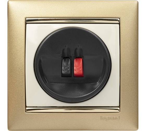 Розетка Legrand для акустической системы Legrand Valena слоновая кость 774123