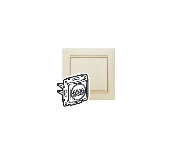 Розетка Legrand для акустической системы Legrand Valena слоновая кость 695621