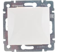 Выключатель Legrand одноклавишный Legrand Valena 10А 250В схема 1 безвинтовые зажимы слоновая кость 695600