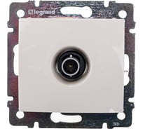 Розетка Legrand TV (телевизионная) Legrand Valena "звезда" слоновая кость 695618