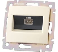 Розетка Legrand телефонная/компьютерная RJ45 ISDN Legrand Valena 8 контактов слоновая кость 774341