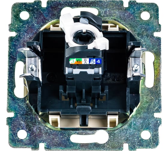 Розетка Legrand компьютерная RJ45 категория 5e UTP Legrand Valena с захватами слоновая кость 774130