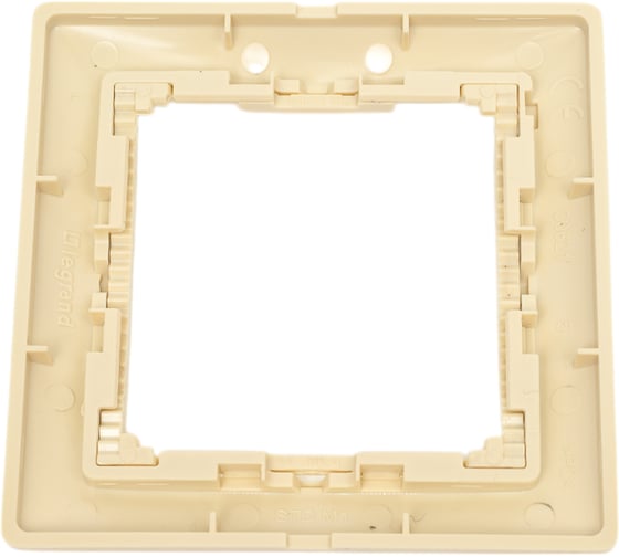 Рамка Legrand 1 пост Valena слоновая кость/золотой штрих 695646