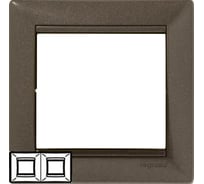 Двухместная горизонтальная рамка, модерн Legrand Valena 770002
