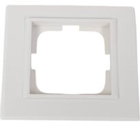 1-местная рамка OVIVO MINA, белый, 401-010000-096