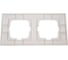 2-местная рамка OVIVO MINA, белый, 401-010000-226 4