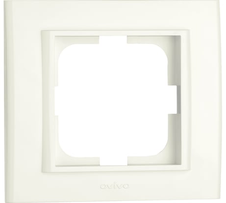 1-местная рамка OVIVO MINA, крем, 401-020000-096