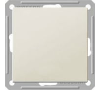 Одноклавишный кнопочный выключатель, бежевый WESSEN 59 Schneider ELectric VS116-155-2-86