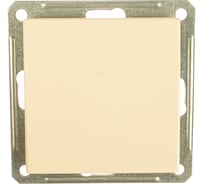 Проходной переключатель Systeme Electric WESSEN 59 бежевый одноклавишный VS616-156-2-86