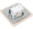 Розетка с рамкой, слоновая кость WESSEN 59 Systeme Electric RS16-151-28 4