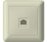 Компьютерная розетка с рамкой, слоновая кость RJ45 5 категория WESSEN 59 Systeme Electric RSI-152K5E-28 1