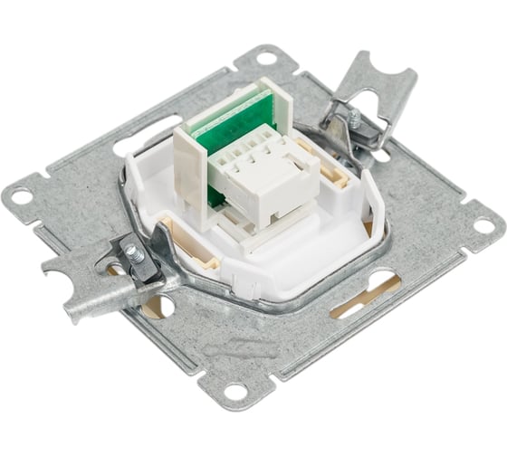 Телефонная розетка, бежевая RJ11 WESSEN 59 Systeme Electric RSI-152T-2-86