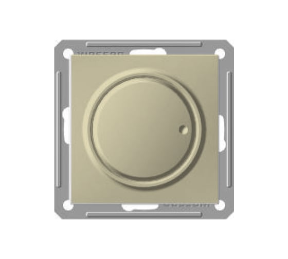 Поворотно-нажимной светорегулятор, бежевый WESSEN 59 Schneider ELectric SR-5S2-2-86