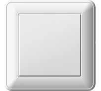 Одноклавишный кнопочный выключатель с рамкой, белый WESSEN 59 Schneider ELectric VS116-155-18