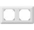 Двухместная рамка, белая IP44 WESSEN 59 Schneider ELectric KD-2B-18 1