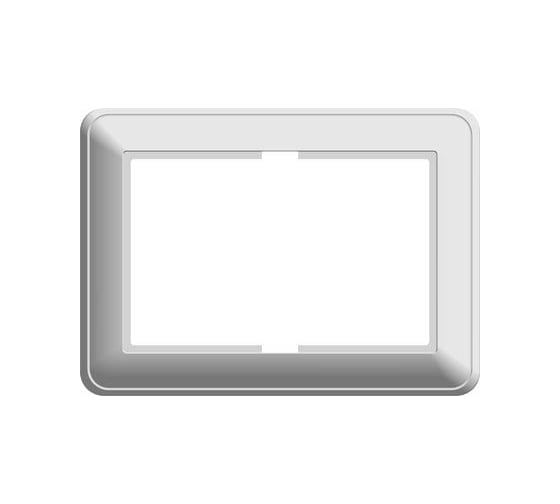 Рамка для двойной розетки, белая WESSEN 59 Schneider ELectric KD-RS254-18