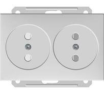 Двойная розетка, белая WESSEN 59 Schneider ELectric RS16-254-1-86