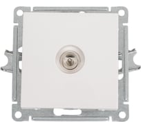 Телевизионная оконечная розетка, белая WESSEN 59 Systeme Electric RTS-151-1-86