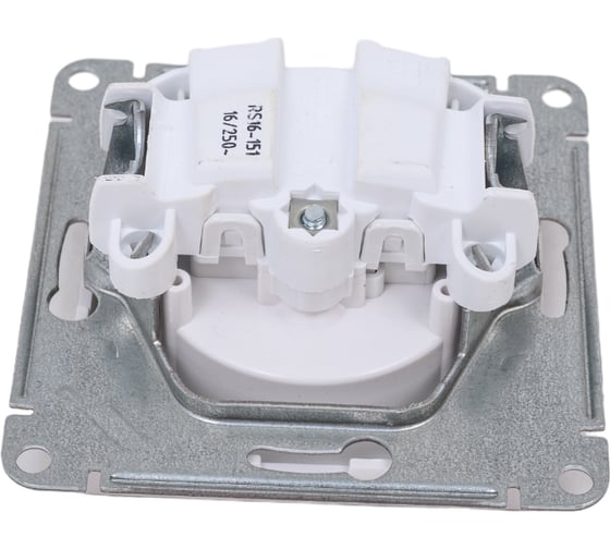Розетка, белая WESSEN 59 Systeme Electric RS16-151-1-86