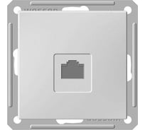 Компьютерная розетка, белая RJ45 5e категория WESSEN 59 Systeme Electric RSI-152K5E-1-86